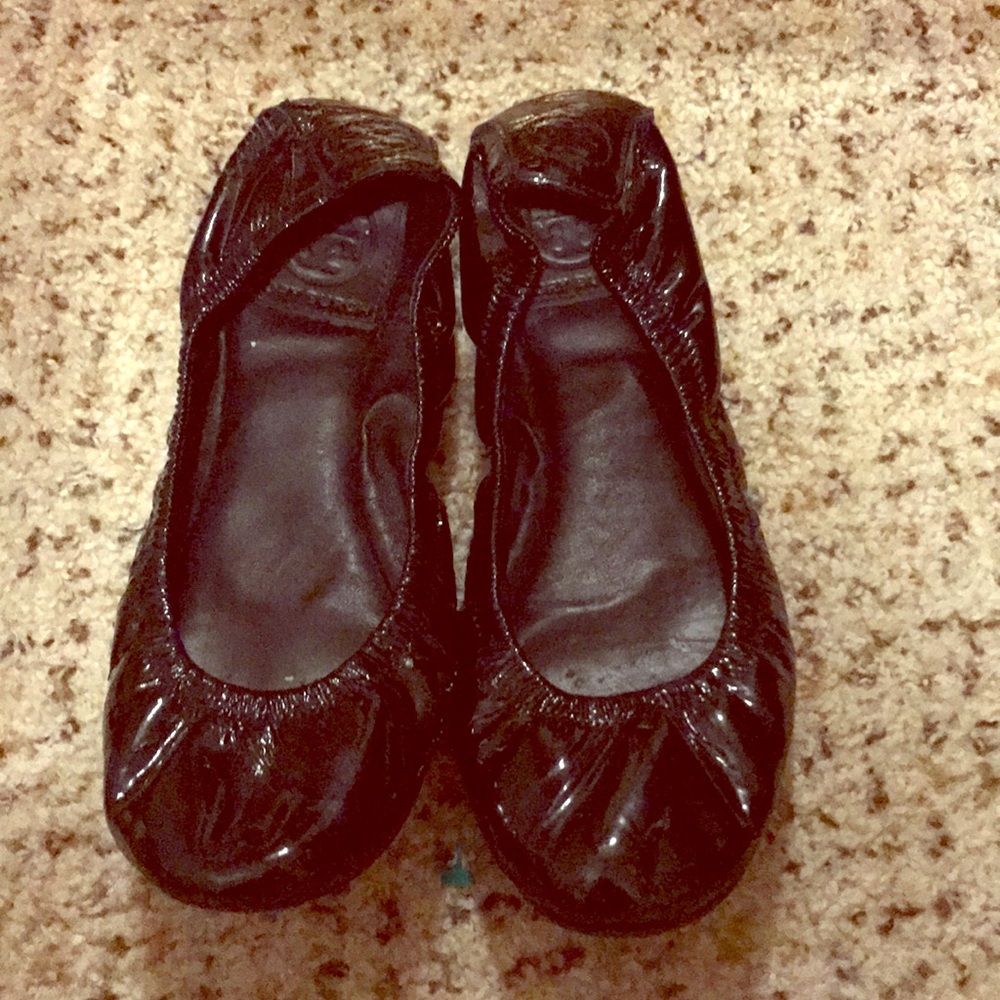 Black Tory Burch flats